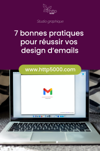 Pinterest template design mails
