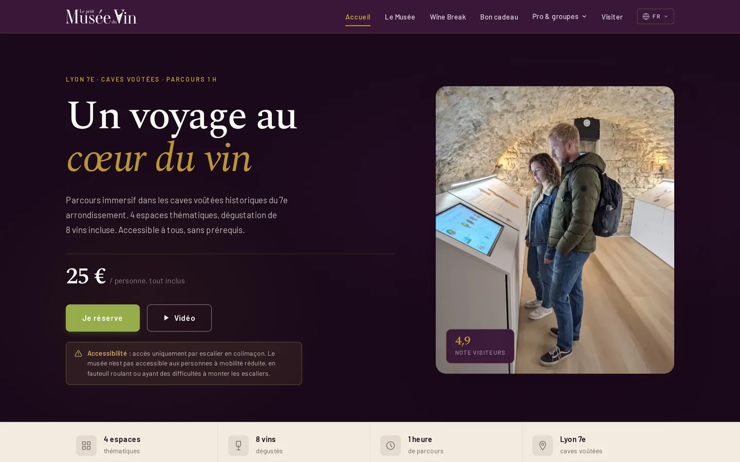 Projet Yumea — Le Petit Musée du Vin